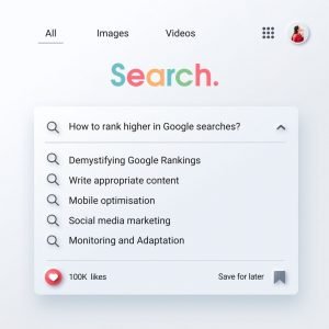 How to rank higher in google searches